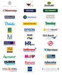 Logos teilnehmender Unternehmen der Initiative Pro Recyclingpapier