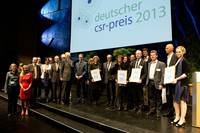 Foto der Verleihung des Deutschen CSR-Preises 2013